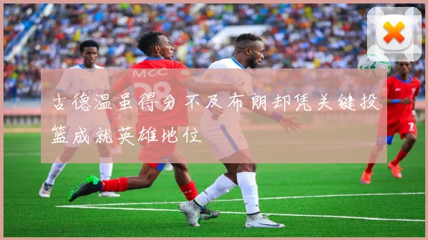 古德温虽得分不及布朗却凭关键投篮成就英雄地位